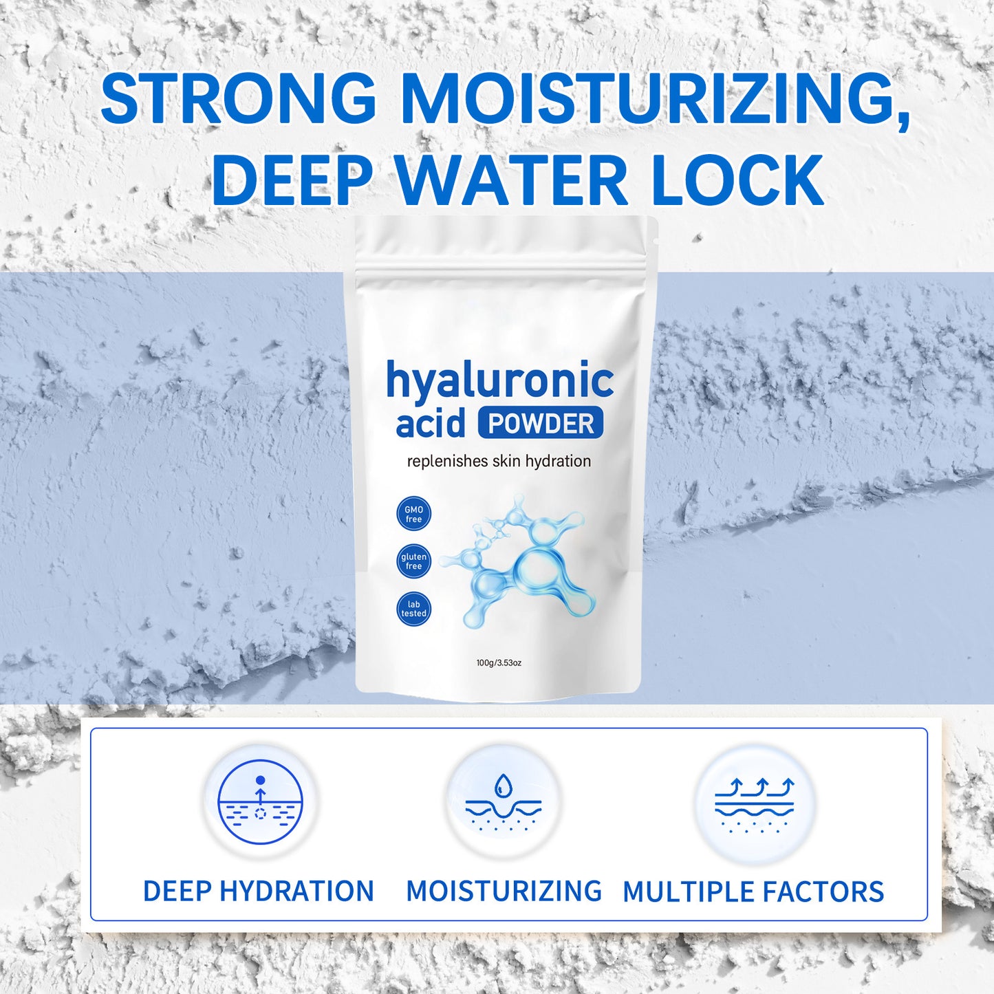 Hyaluronic Acid Anti-wrinkle Soft Mask Powder Cleaning
