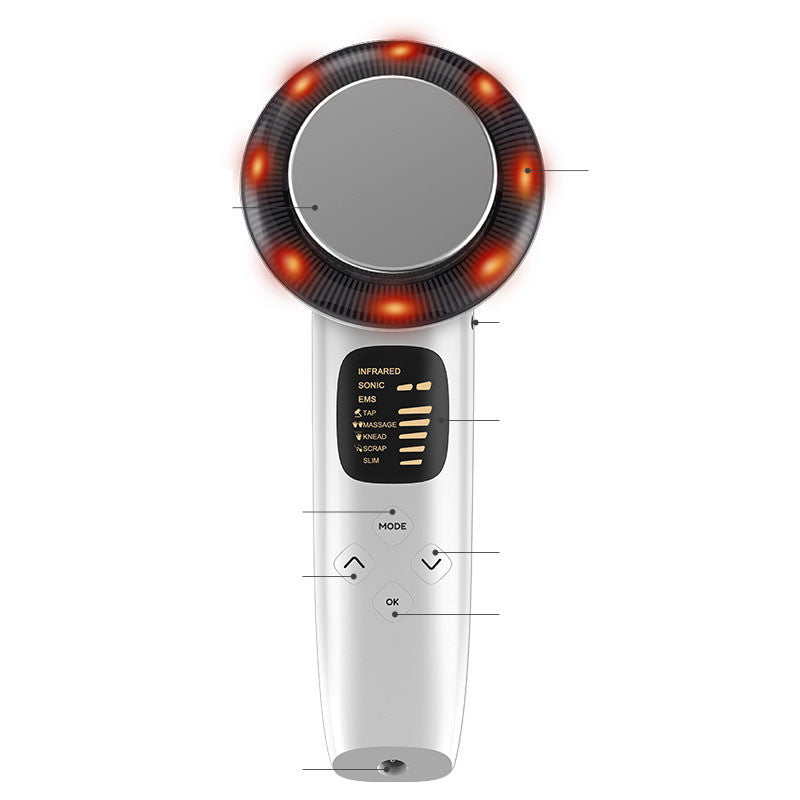 Three-in-one Slimming Instrument Ultrasonic Microcurrent