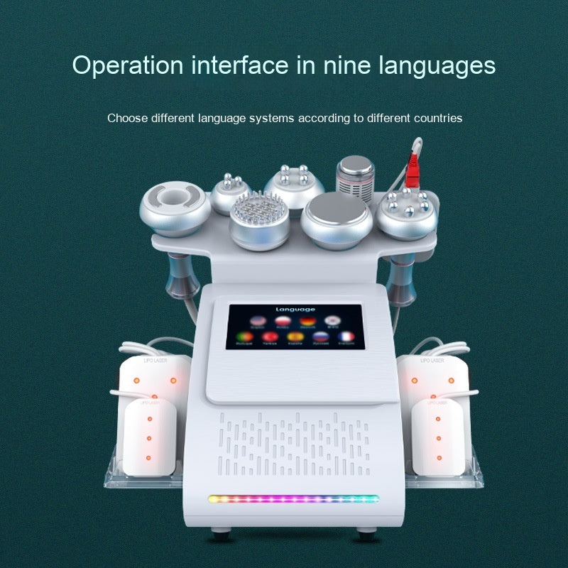 Desktop 80K Nine-in-one Slimming Instrument Multifunctional Body Beauty Device